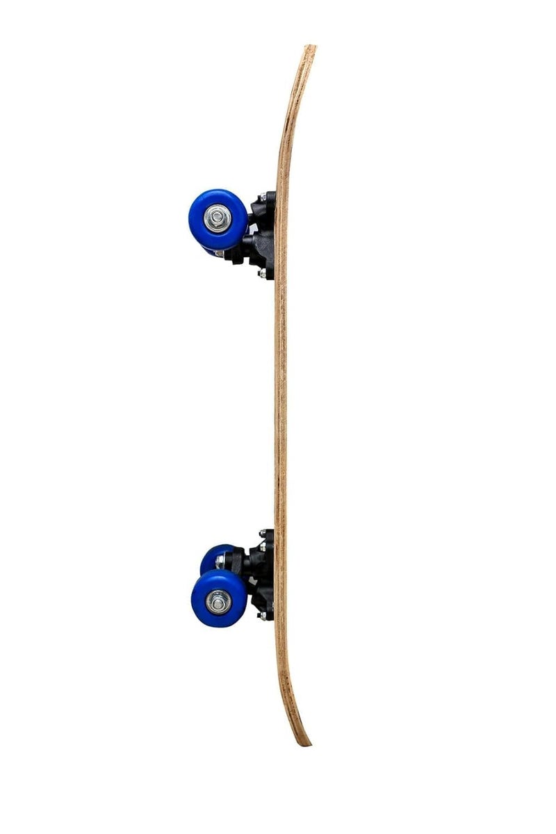 BABA FAB لوح التزلج BABAFAB 24''x 6'' مصنوع من الخشب الرقائقي، الحد الأقصى للحمولة هو 100 كجم. مناسب للمتزلجين من جميع المستويات مع أنماط تزلج مختلفة.(بن -10) - Image 3