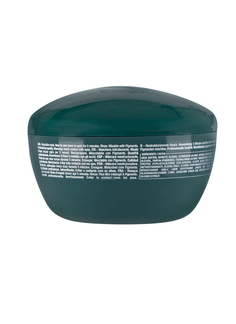 ALFAPARF MILANO Alfaparf Milano Semi Di Lino Reconstruction Reparative Travel Size Mask - Color Safe Deep Conditioning Hair Mask - Damaged Hair Repair - Paraben and Paraffin Free - Vegan Formula (1.72 oz / 50 ml)  - Image 3