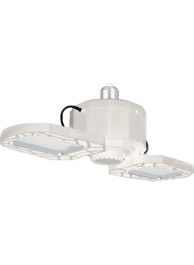 NIBEMINENT 60 Led Garage Lights Deformable Folding Adjustable Ceiling Lamp White 16.5 x 11.5 14.5centimeter - Image 2