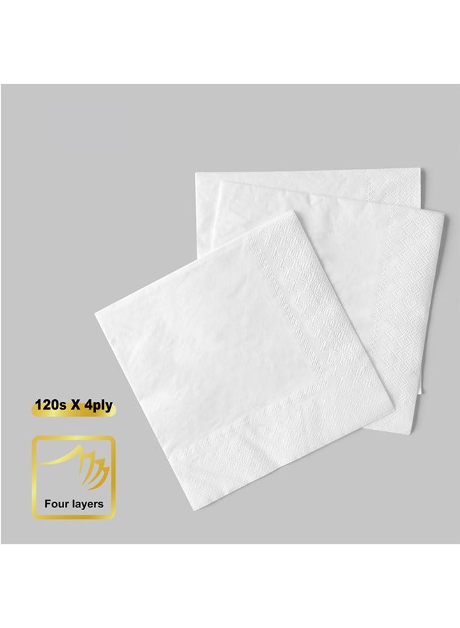 Pack of 50 Premium Quality New Technology Facial Tissue 100% Raw Wood Pulp 120 Sheet X 4 Ply