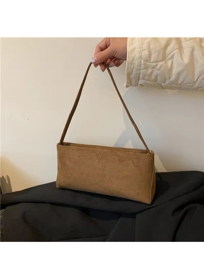 Rup Art Shoulder Bags Suede Fashion Handbags Light Lady Temperament Small Bags Lady Design Purses For Woman Rup Art - Image 3