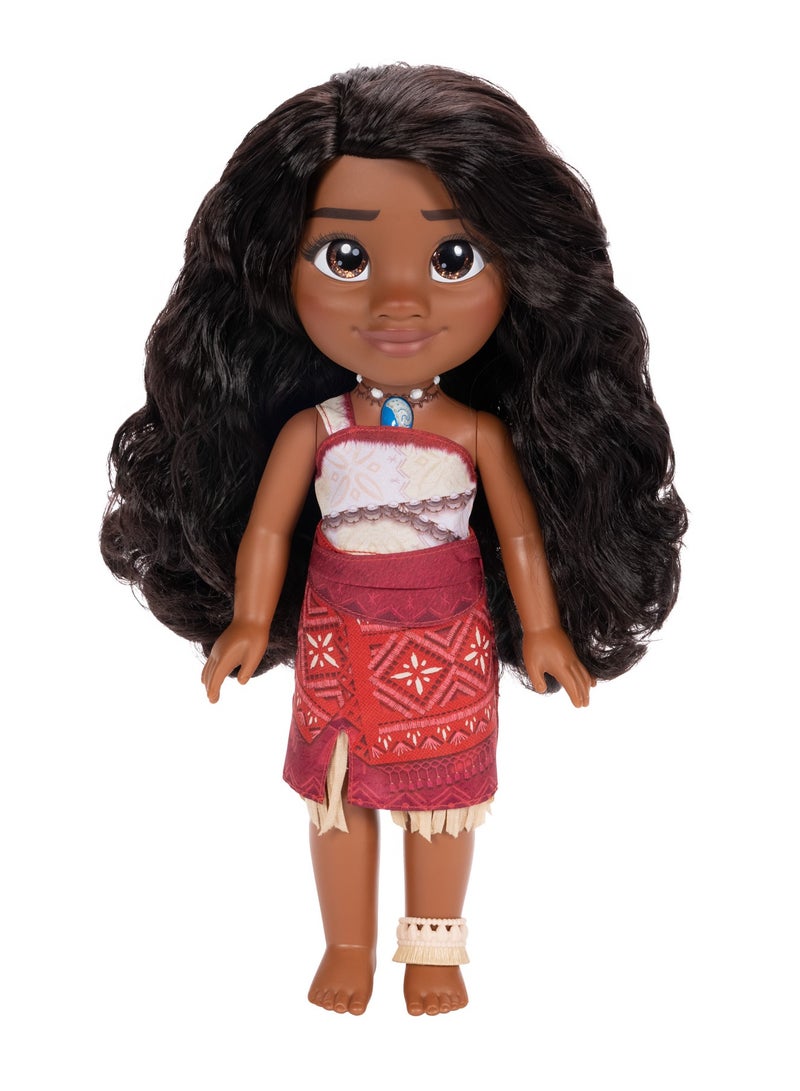 Disney Princess دمية موانا 2 الأساسية - موانا كبيرة 14 بوصة | دمية أزياء | دمية قابلة للجمع | هدية للأطفال والمراهقين - Image 1