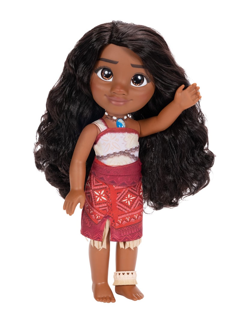 Disney Princess دمية موانا 2 الأساسية - موانا كبيرة 14 بوصة | دمية أزياء | دمية قابلة للجمع | هدية للأطفال والمراهقين - Image 3