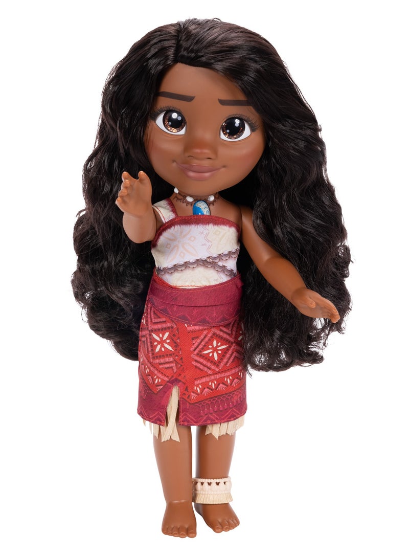 Disney Princess دمية موانا 2 الأساسية - موانا كبيرة 14 بوصة | دمية أزياء | دمية قابلة للجمع | هدية للأطفال والمراهقين - Image 5