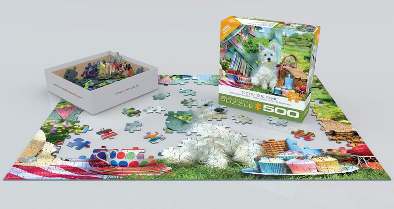 eurographics Scottie Dog Picnic Puzzle - Image 3
