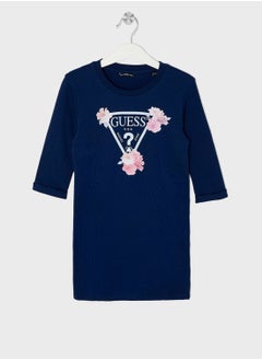 GUESS Kids Printed Interlock Dress  - Image 1