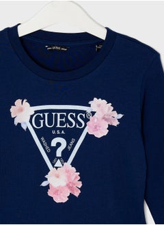GUESS Kids Printed Interlock Dress  - Image 3