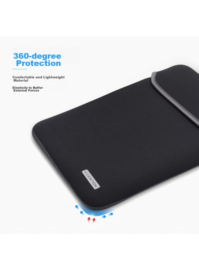 Lention Laptop Sleeve 15.6-inch Protective Case Storage Bag Compatible With Apple Macbook Pro, Xiaomi, Huawei, Asus, Lenovo Xiaoxin, Lenovo Legion Laptops - Image 3