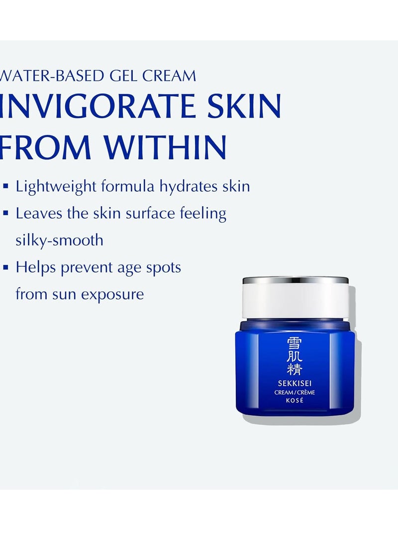 Sekkisei SEKKISEI Cream, Lightweight Water-Based Hydrating Gel Cream, 1.4 Ounce  - Image 2
