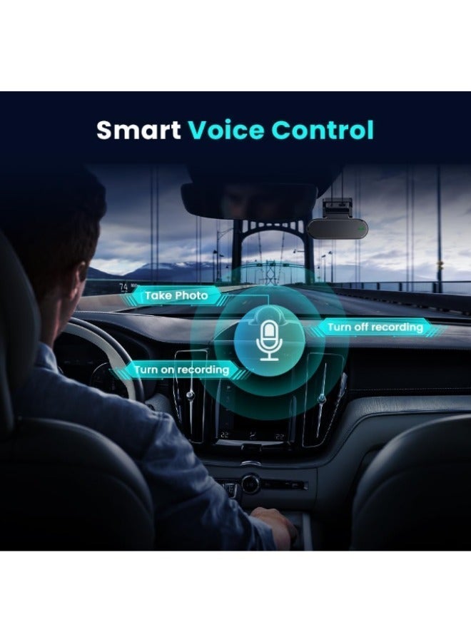 دي دي باي كاميرا سيارة DDPAI N5 Dual 4K داش كام أمامية وخلفية مع GPS وWi-Fi ورؤية ليلية - Image 5