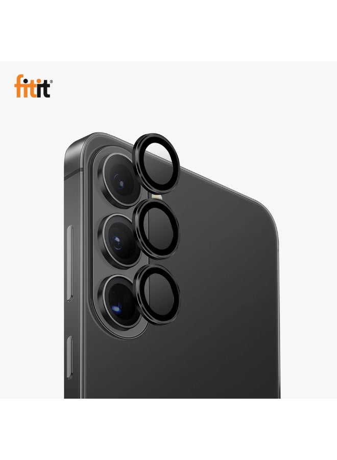 Fitit Camera Lens Protector for Samsung S26 - 9H Tempered Glass with Aluminum Ring, Anti-Fingerprint, Easy Installation - fitit - Image 1