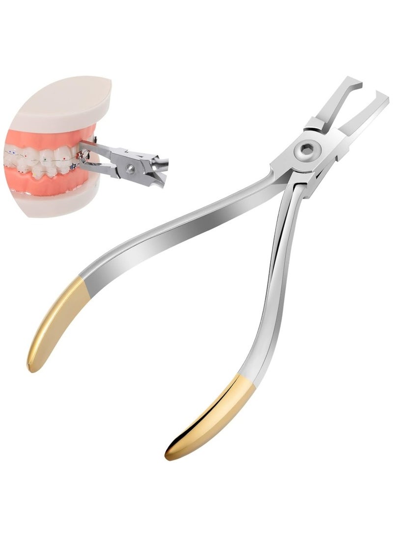 Ru syanl Anterior Bracket Removing Plier Removal Tool kit for Stainless Steel Brace Dental Tooth Bracket Gripper Plier Pulling Kit Tool  - Image 1