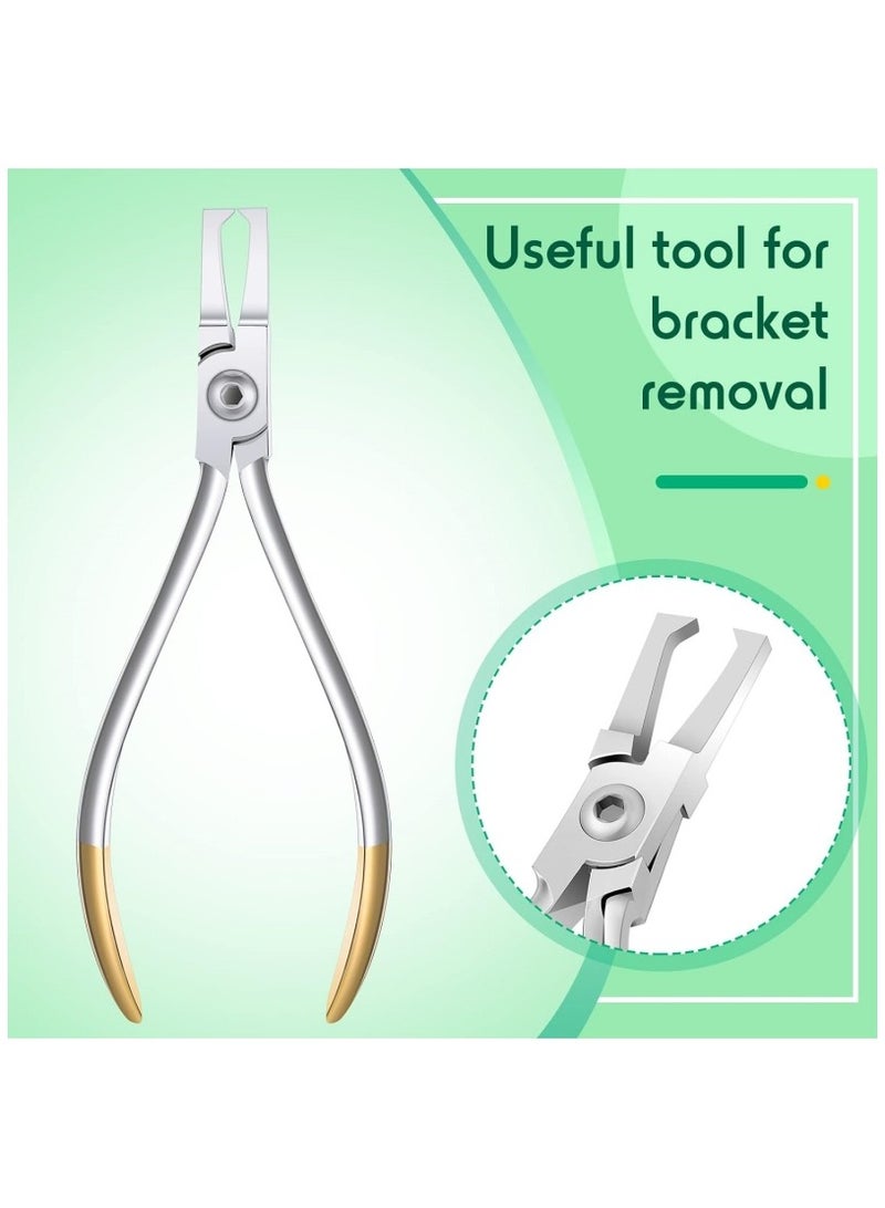 Anterior Bracket Removing Plier Removal Tool kit for Stainless Steel Brace Dental Tooth Bracket Gripper Plier Pulling Kit Tool