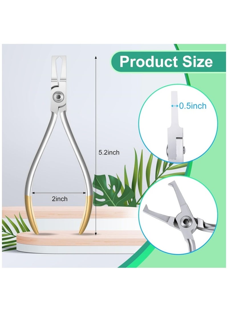 Ru syanl Anterior Bracket Removing Plier Removal Tool kit for Stainless Steel Brace Dental Tooth Bracket Gripper Plier Pulling Kit Tool  - Image 3