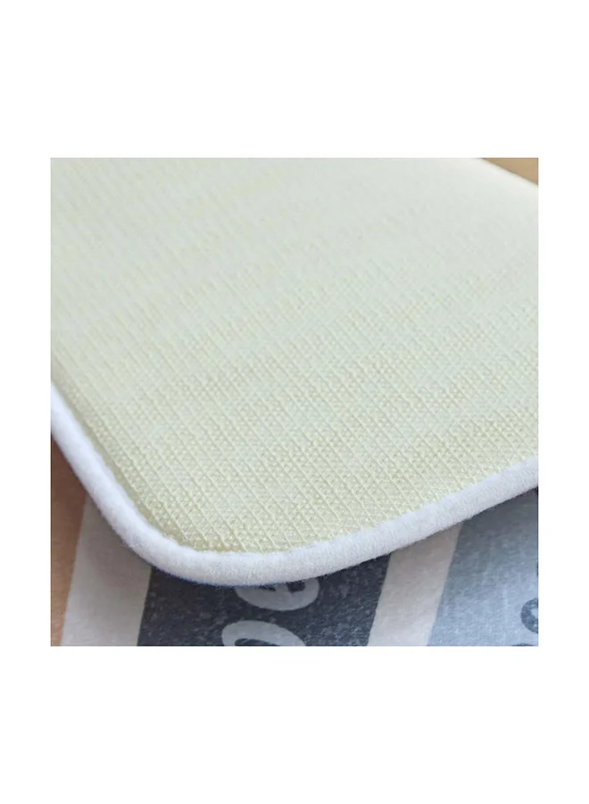 Home Box Aurora Sara Foam Printed Bath Mat 75 x 45 cm