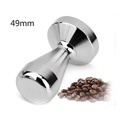 SWETON Stainless Steel Coffee Tamper Barista Espresso Tamper 49mm Base Coffee Bean Press - Image 2
