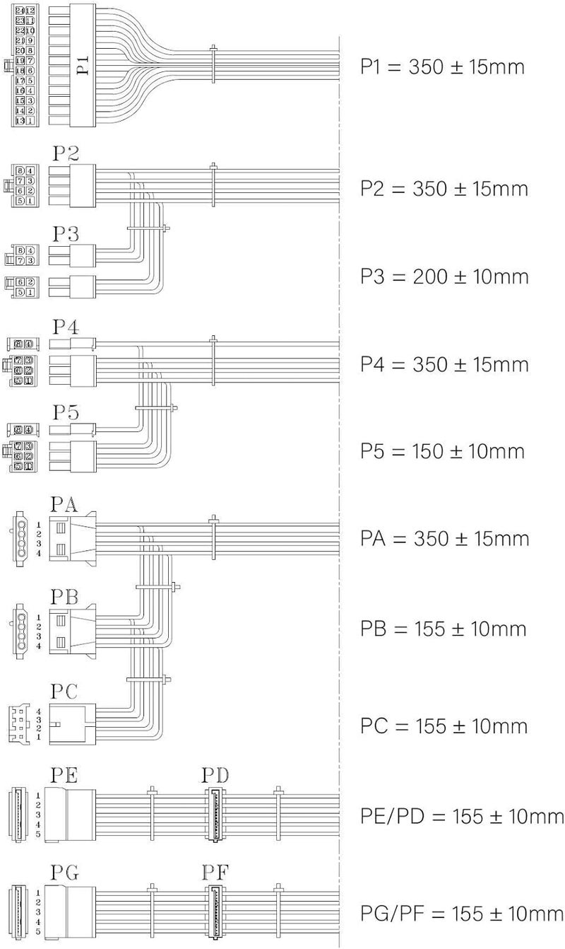 FSP FlexGURU Pro Power Supply, Flex ATX 500W, 80 Plus Gold, 5 Year Warranty (FSP500-57FDB) - Image 5