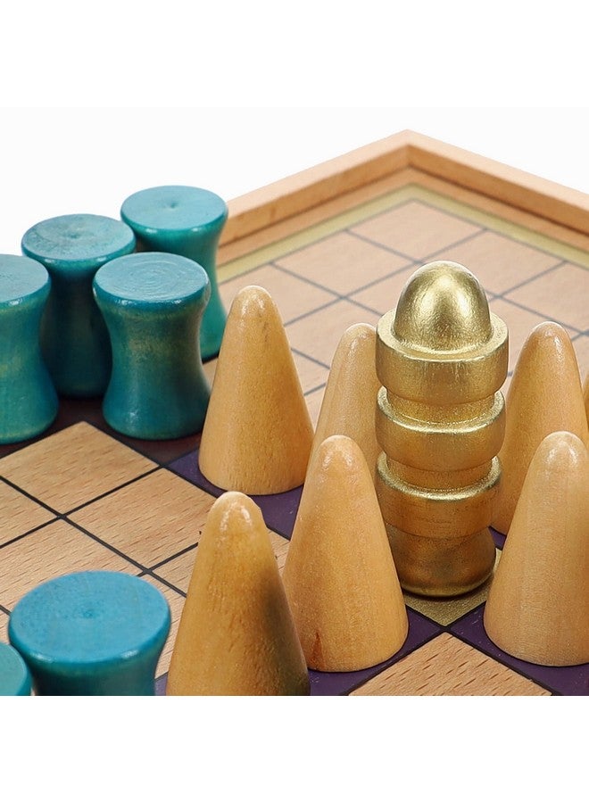 WE Games ألعاب طاولة الملك من WE Games، ألعاب استراتيجية فايكنغ تابلات، ألعاب للاعبين 2 للبالغين، ديكور منزلي جميل، ألعاب لوحية خشبية لتزيين غرفة المعيشة، هدايا عيد ميلاد ذات جودة، لعبة متحف - Image 5