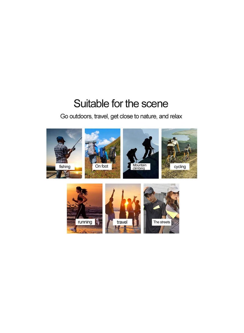 GGOOT Baseball Cap, with Solar Powered Fan, Adjustable Velcro, Summer Breathable Sunscreen Hat for Outdoor Sports Camping Fishing Hiking  - Image 5