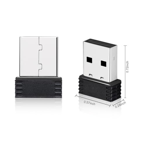 Fitcent دونجل فيتسنت ANT لجهاز زويفت جارمين فوررونر للدراجات واللياقة البدنية، جهاز استقبال دونجل USB ANT+ للواهو، سونتو، تاك إكس، بيكول، سايكل أوبس، ترينر رود - Image 2