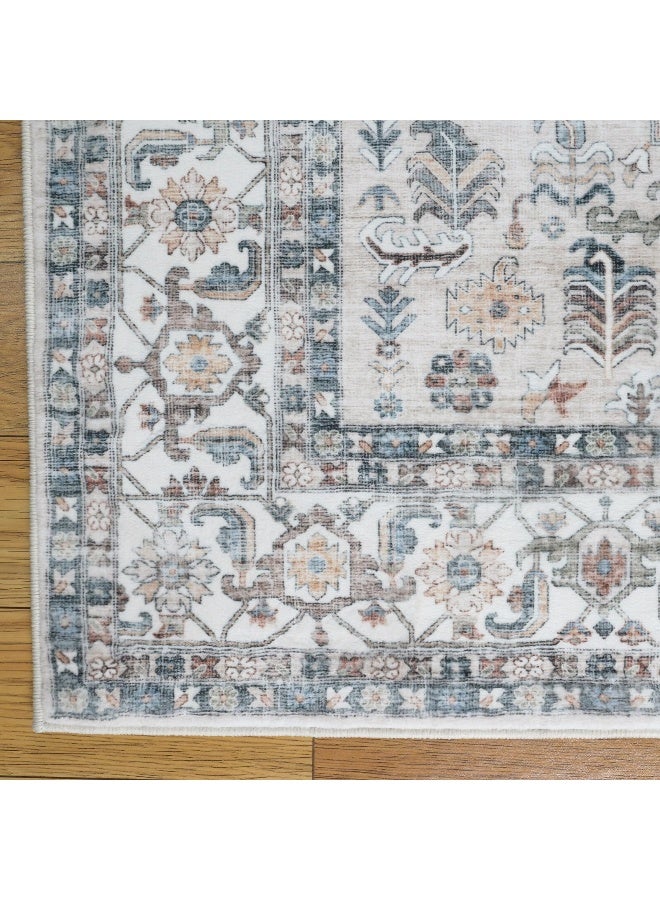 Home Box سجادة ميراج زورو المخملية - أزرق وأبيض - Image 3
