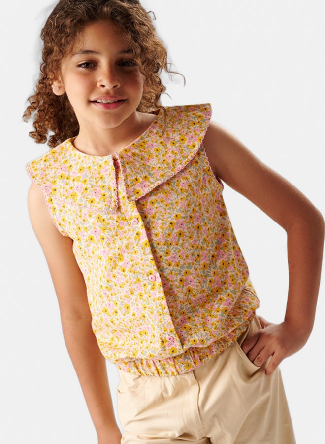 جودي ميني بلوزه ياقه - Image 1