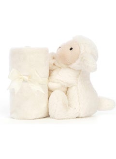 Jellycat Jellycat Bashful Lamb Baby Stuffed Animal Security Blanket  - Image 3