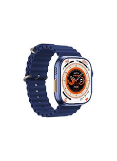 glassology Glassology Ultra Smart Watch | 49mm Screen | Bluetooth Call | Heart Rate | IP67 Waterproof |Extra-Long Battery Life | Android & iOS Compatible | Sport Watch For Men and Women (Blue)  - Image 3