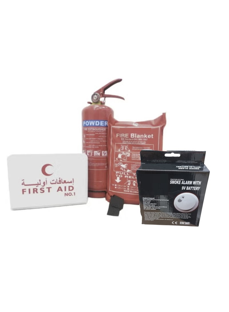 4 in 1 Safety Package for House  Office - Image 1