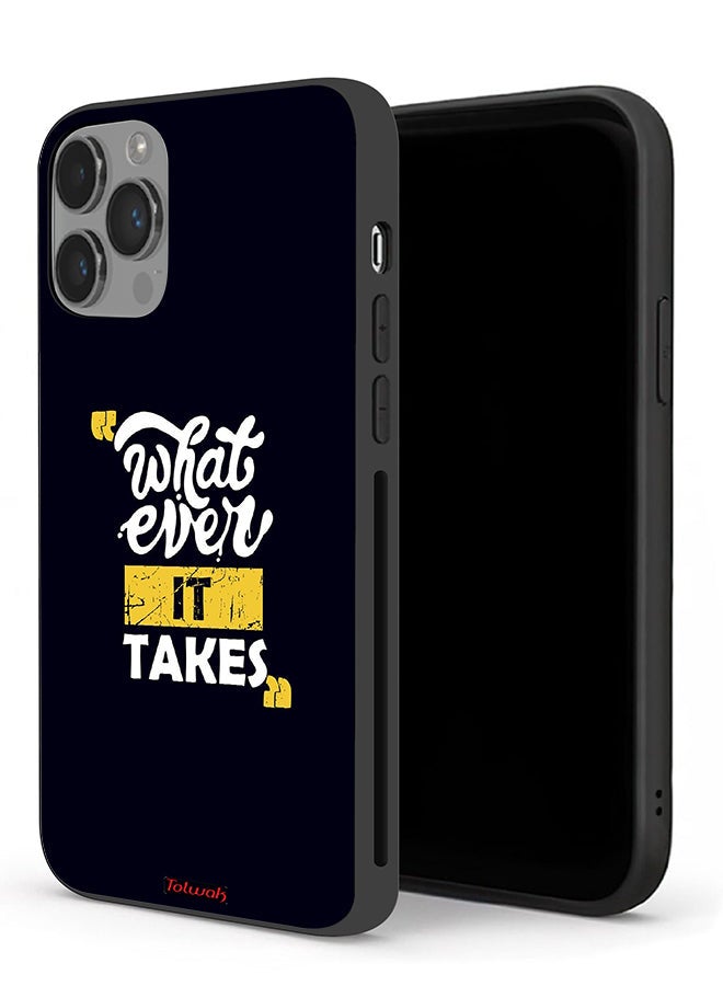 Tolwak Apple iPhone 14 Pro Protective Case Whatever It Takes - Image 1