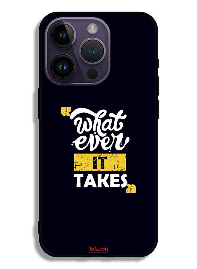 Tolwak Apple iPhone 14 Pro Protective Case Whatever It Takes - Image 2