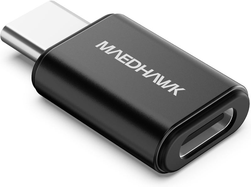 MaedHawk Bypass 2.0 Motorcycle CarPlay Bluetooth Headset Adapter with Passthrough USB-C Charging Port - Image 1