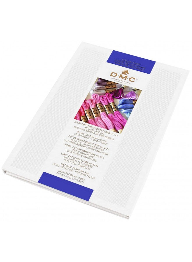 DMC COLORCRD Needlework Threads 12-Page Printed Color Card - Image 1