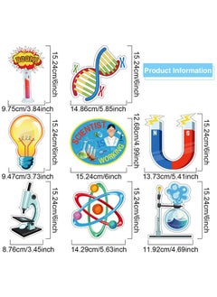 48 Pieces Science Bulletin Board Sets Laminated Science Cutouts Lab Cutouts Science-Theme Party Cutouts For Science Class School Classroom Bulletin Board Office Party Decoration Supplies, 8 Designs - pzsku/Z3B21B6E0ABCAE1A65BEFZ/45/_/1735817575/1f9a1427-60d9-4020-a9f7-acce2b809655