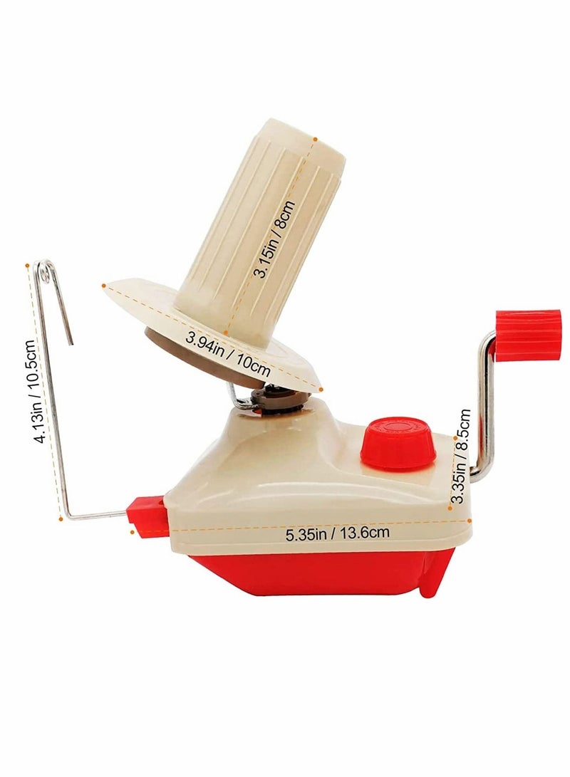 SYOSI Yarn Ball Winder, Hands Operated Swift Yarn, Fiber String Ball Wool Winder Machines for Wool Fiber Clothing Crafting Home Office Art Handicraft Use, Easy to Set Up and Use - Image 5