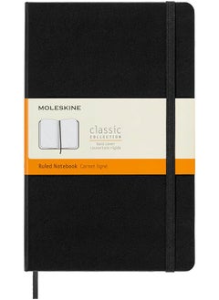 Notebook Large Ruled Hard Cover Black