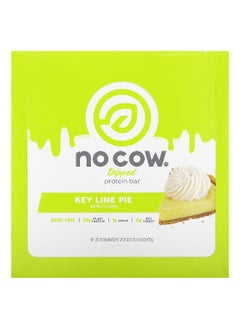 No Cow No Cow, Dipped Protein Bar, Key Lime Pie, 12 Bars, 2.12 oz (60 g) Each  - Image 1