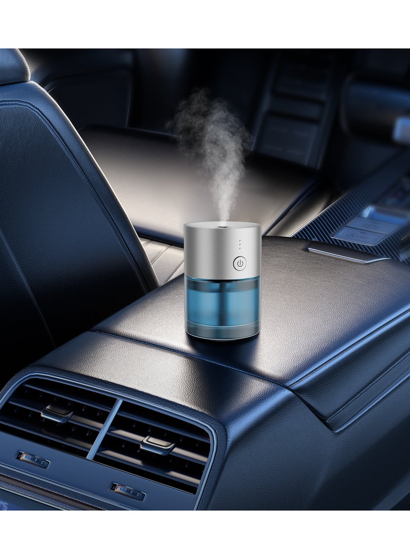 OLUDENIZ Rechargeable Aluminum Aroma Diffuser - Ultra Quiet, Compact Design with 80ml Bottle  - Image 1