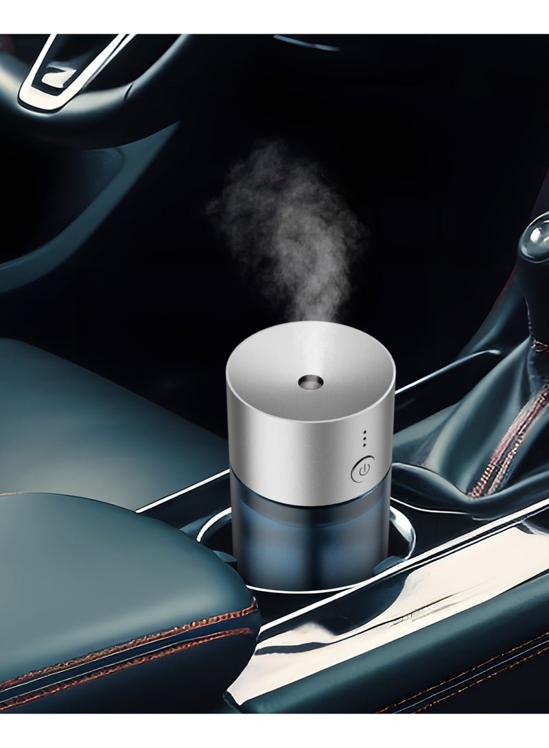 OLUDENIZ Rechargeable Aluminum Aroma Diffuser - Ultra Quiet, Compact Design with 80ml Bottle  - Image 2