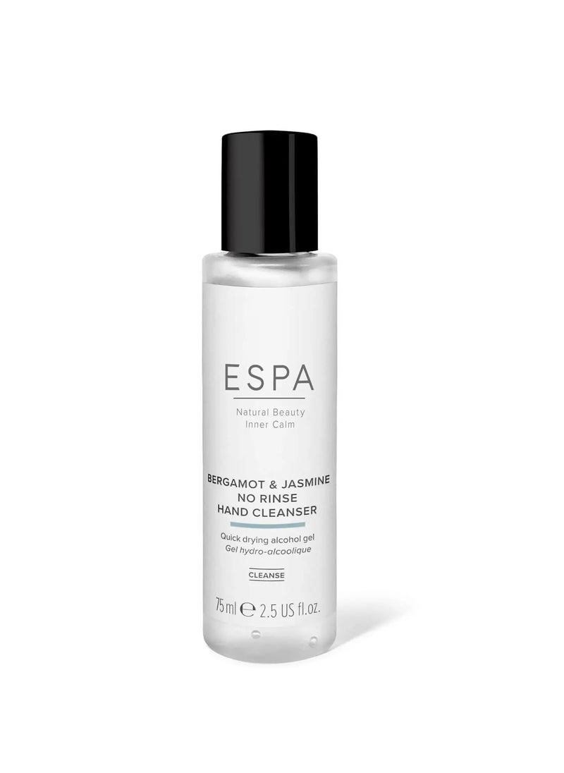 ESPA ESPA  Bergamot  Jasmine No Rinse Hand Cleanser  75ml  100 Natural Fragrance  QuickDrying Formulation 