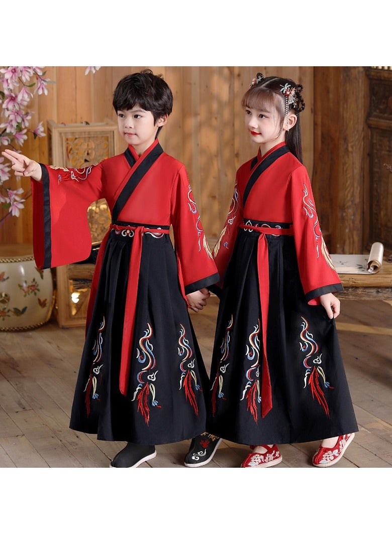 general Traditional Girl's Ancient Hanfu Costume - Elegant Princess Performance Dress for Stage, Cosplay & Cultural Events - Image 1
