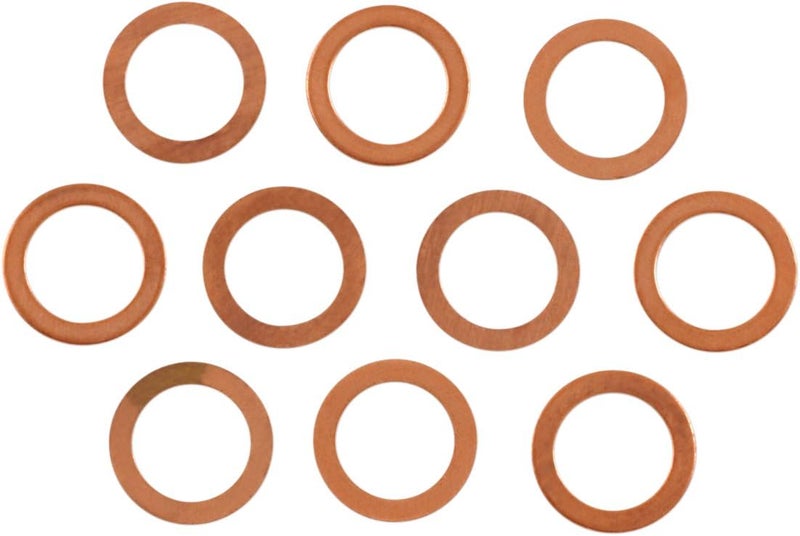 Motorcycle Parts A-41744-58 Copper Crush Washers for Cylinder Bolt