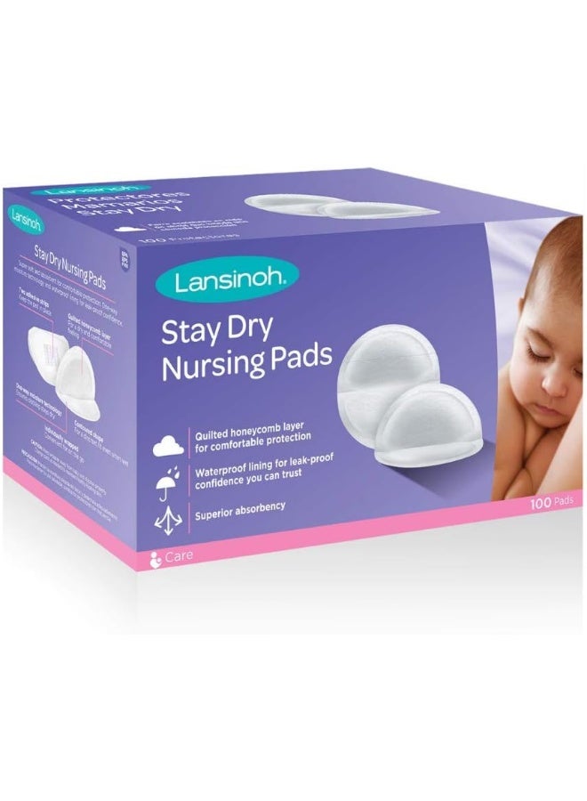 Lansinoh Stay Dry Disposable Nursing Pads - Image 1