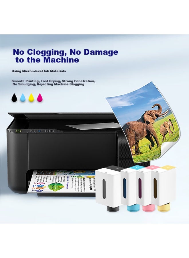 Befon Deyin Compatible With Huawei Pixlab V1 Printer Ink, Huawei V1 Color Printer Cartridge, Zhencai Printer Ink Bottle, Huawei Pixlab V1 Cartridge, Yellow - Image 2