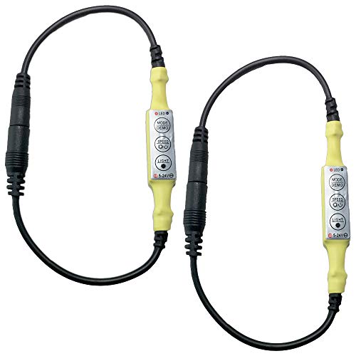 Prop and Scenery Lights 2 Pack Prop Flickering Flame Control for Led Light Fake Fire Effect Candles Lanterns - Image 5