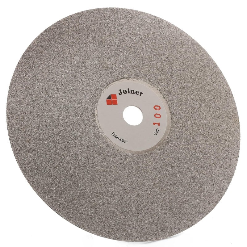 JOINER 6" inch 150 mm Grit 100 Diamond Grinding Disc Abrasive Wheel Coated Flat Lap Disk Jewelry Tools for Gemstone Glass Rock Ceramics - Image 2