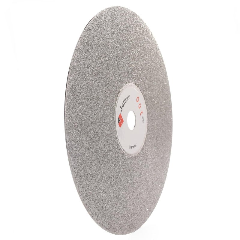 JOINER 6" inch 150 mm Grit 100 Diamond Grinding Disc Abrasive Wheel Coated Flat Lap Disk Jewelry Tools for Gemstone Glass Rock Ceramics - Image 3