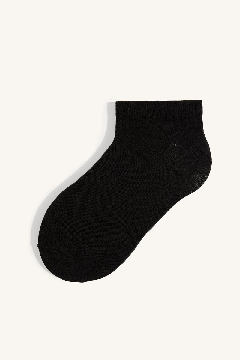 Defacto  Man Textured Cotton 5 Piece Socks for Men | Best Price UAE