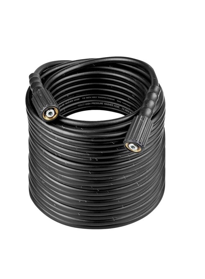 TOOLCY Power washer hose Pressure Washer Hose Replacement/Extension 1/4" x 50 FT, 3300 PSI,power washer hose attachment - Image 1