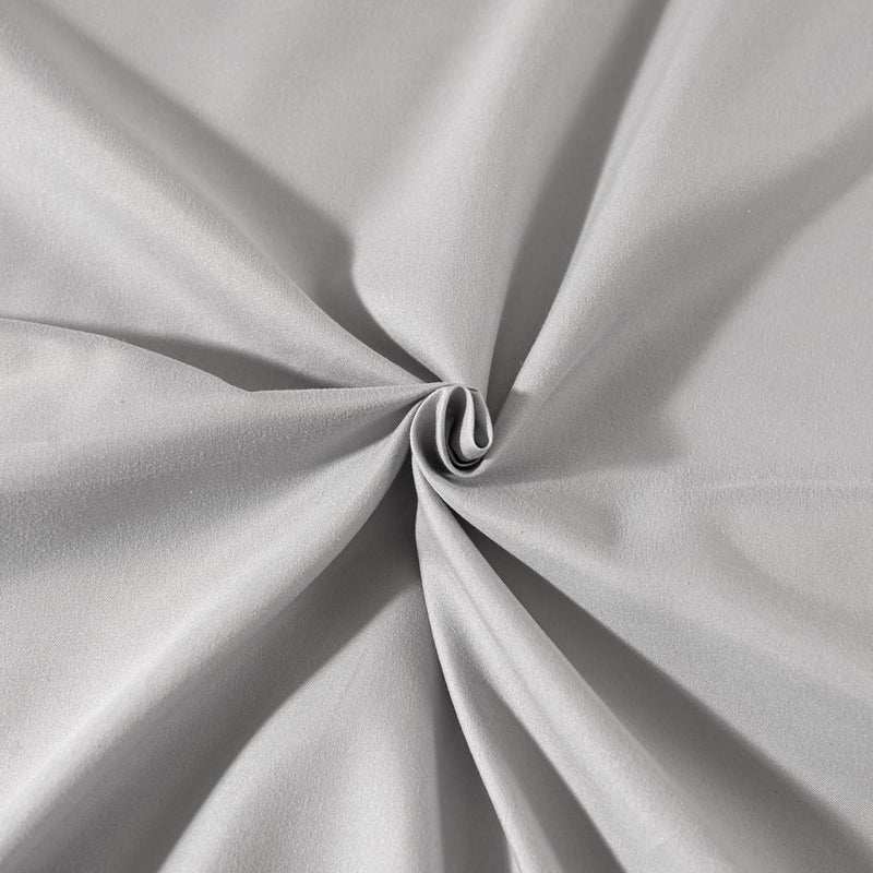 TSUTOMI Bed Skirt Queen Size Ruffled Bed Skirt with Split Corners  Queen Bed Skirt 16 Inch Drop  TSUTOMI Queen Size Bed Skirt Light Grey for Ruffled Bed Skirt with Split Corners  Bed Skirt Queen Size - Image 3